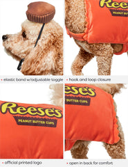 Rubies Reese's chien porte le déguisement et attire l'attention
