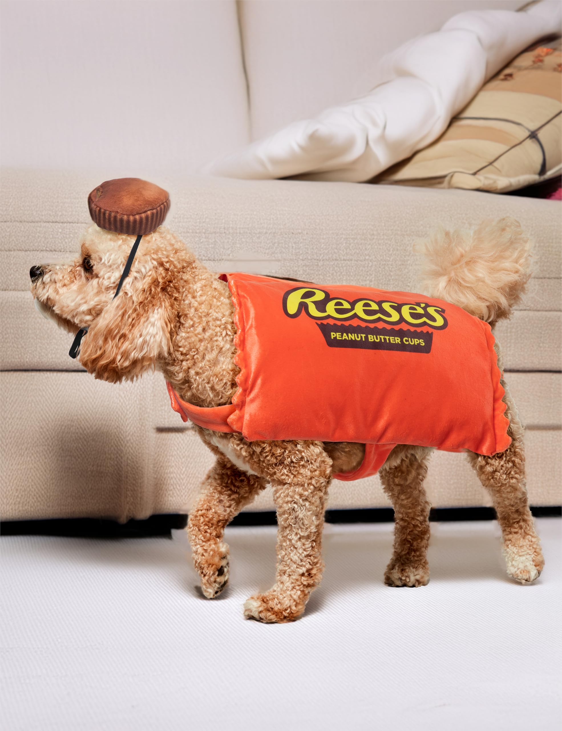Rubies Reese's étiquette de marque prouvant licence officielle
