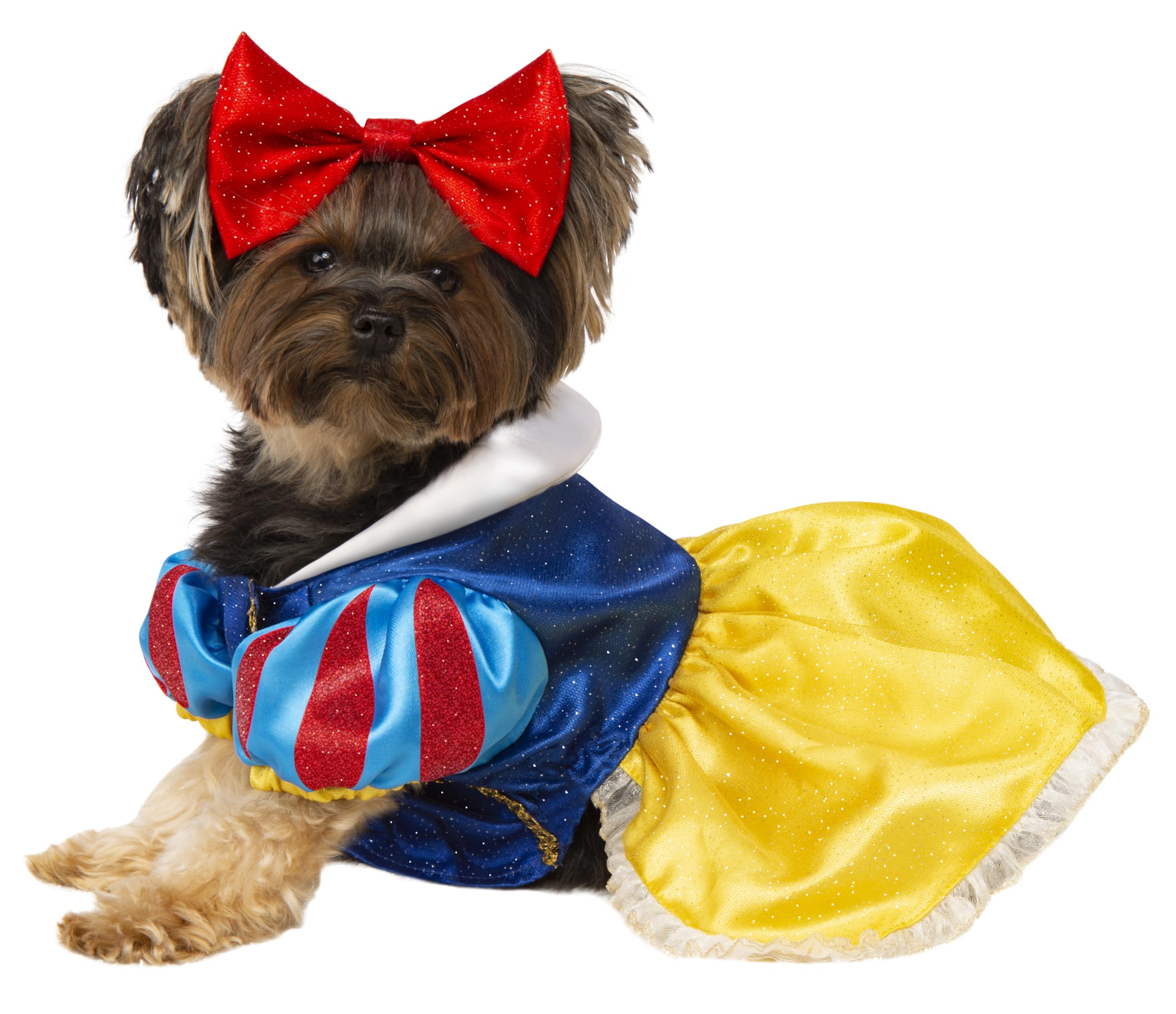 Rubies costume Snow White devant, rendu fidèle et reconnaissable