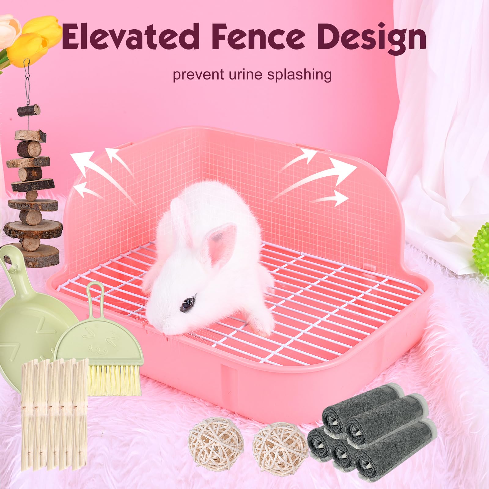 RUBYHOME fixation croisée attachée à la cage pour sécurité renforcée