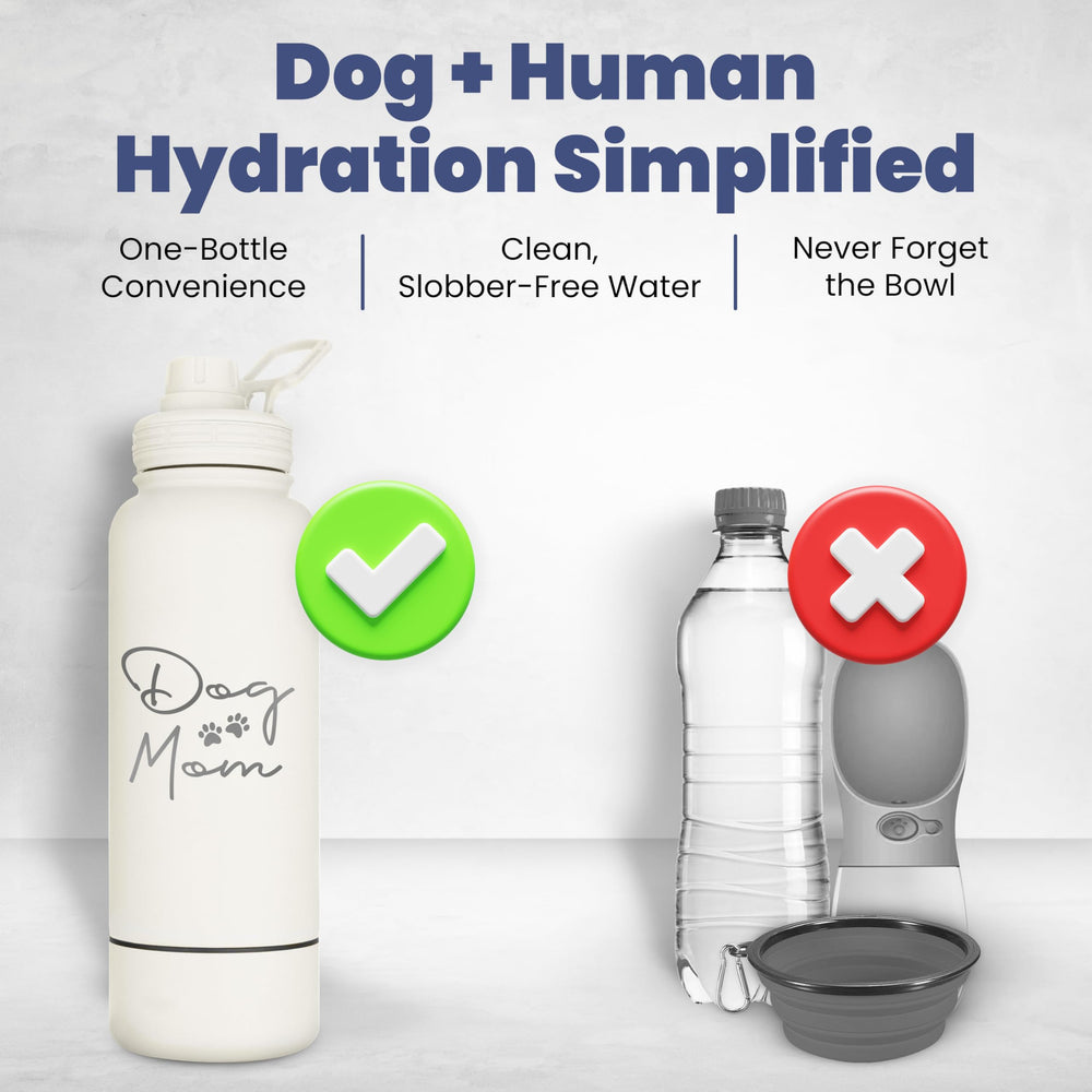 rubyloo gamelle détachable utilisée comme bol pour chien, hygiénique et rapide