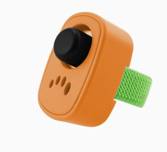 Ruconla clicker utilisé en extérieur avec chien pour entraînement efficace