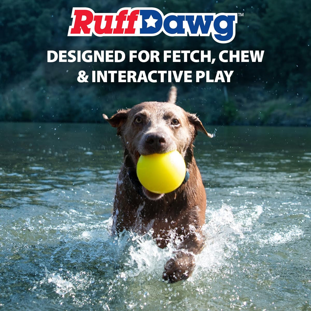 Ruff Dawg détail du matériau en caoutchouc dense assurant durabilité prolongée