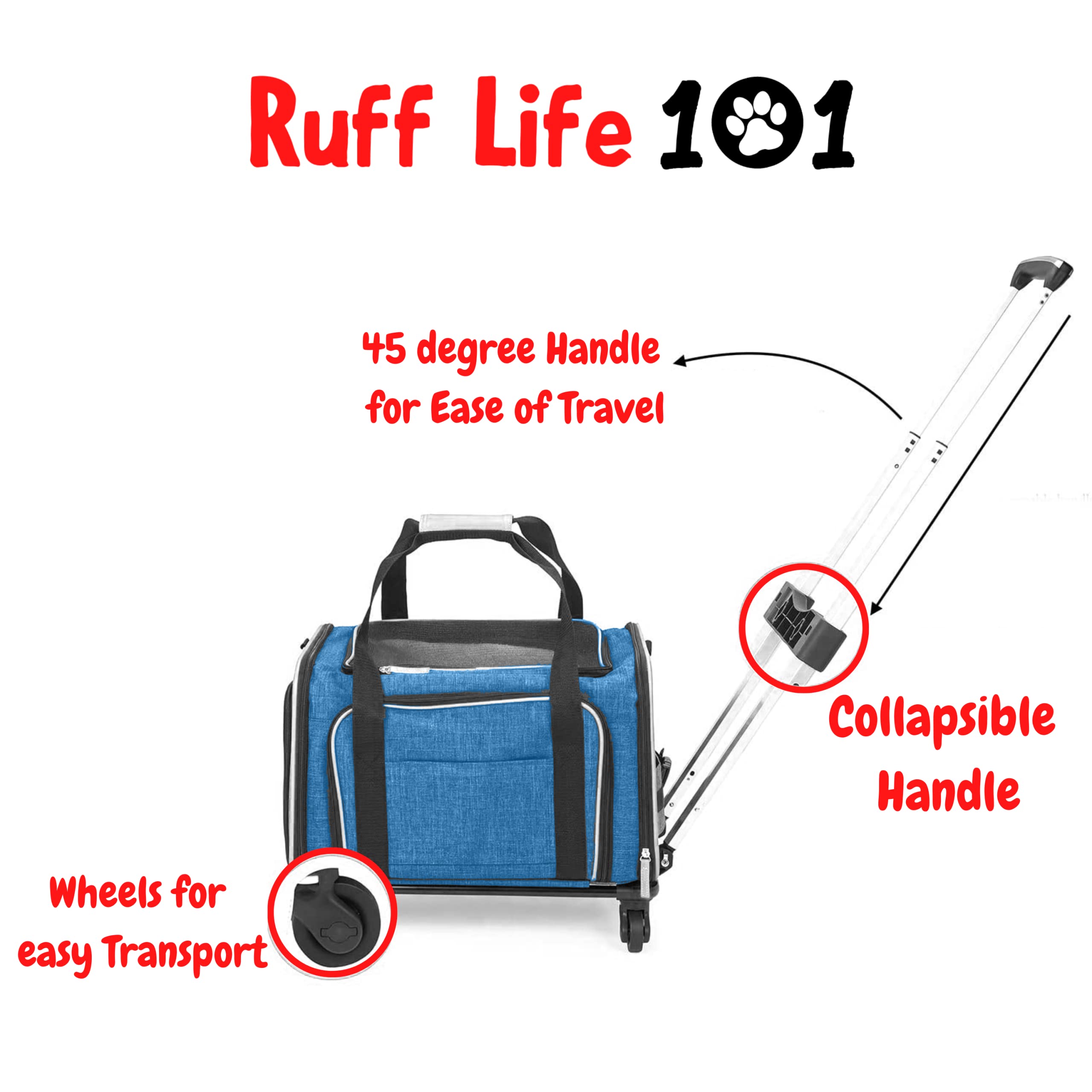 RUFF LIFE 101 extension latérale ouverte offrant plus d'espace