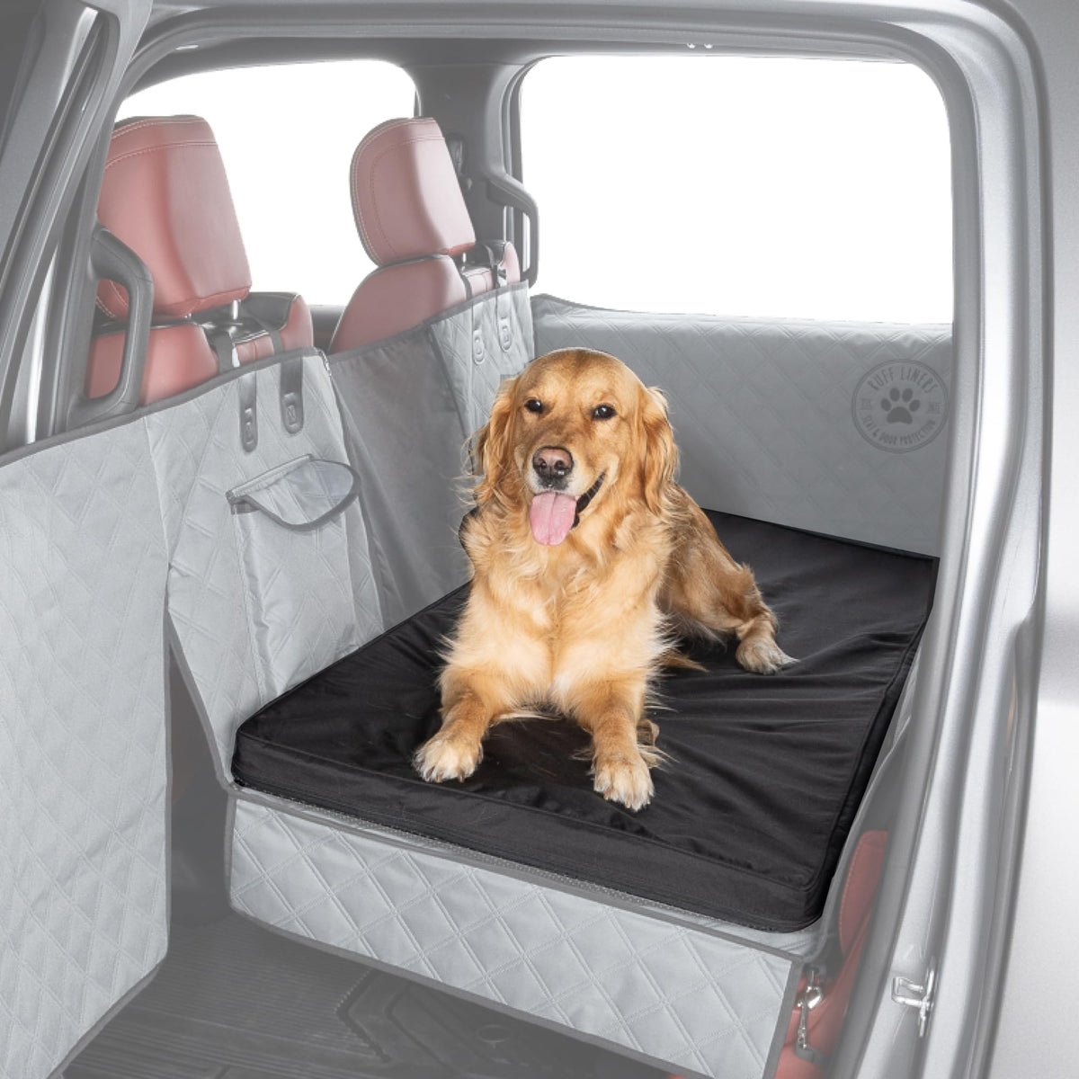 Ruff Liners vue frontale du matelas pour siège, protèges sièges facilement
