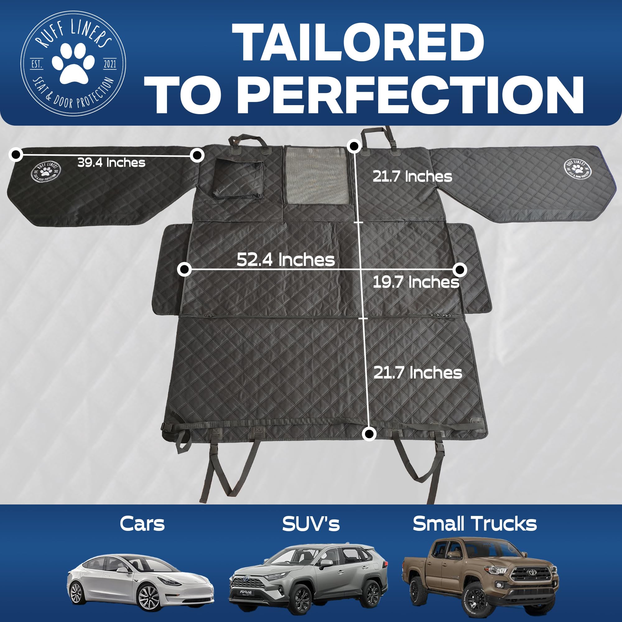 Ruff Liners sac de transport inclus facilitant rangement et transport propre