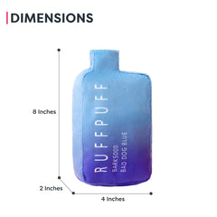 RUFF PUFF comparaison taille dans la main montre dimensions adaptées aux chiens