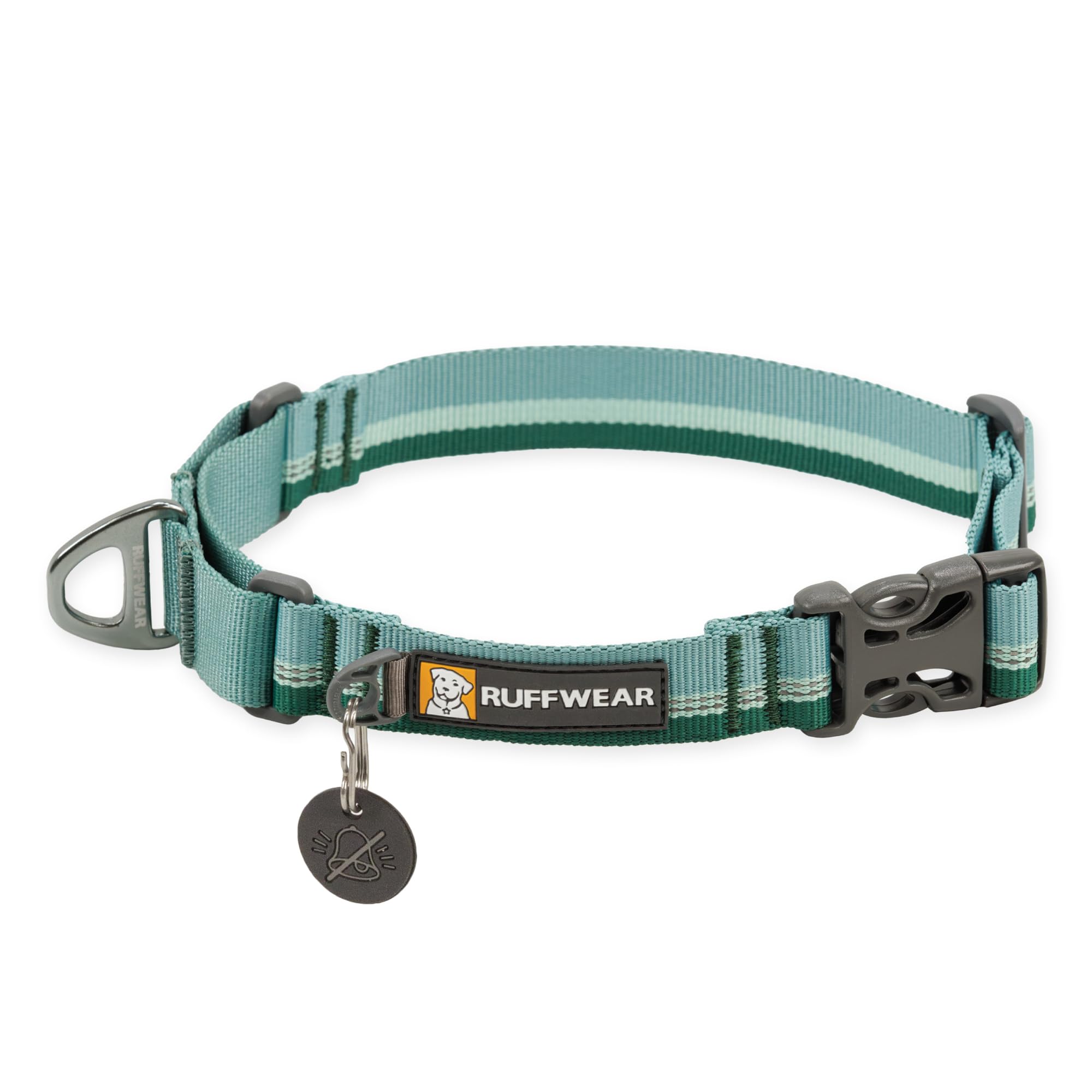 Ruffwear collier Web Reaction face montrant finition et couleur pour promenades sûres