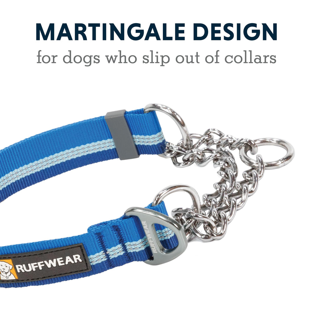 Ruffwear détail de la sangle réfléchissante Tubelok pour meilleure visibilité