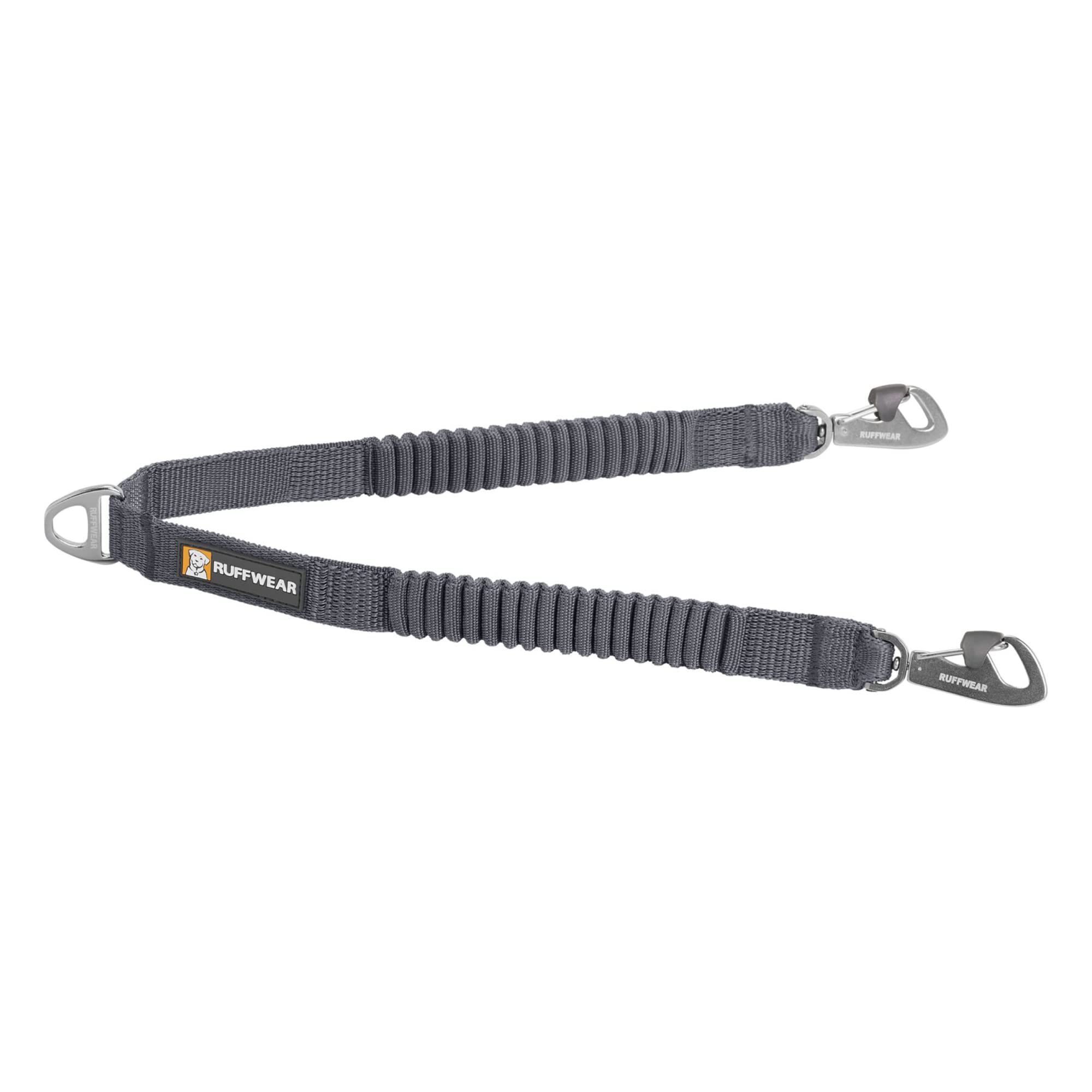 Ruffwear double track coupler face avant montrant conception compacte et anti-enchevêtrement