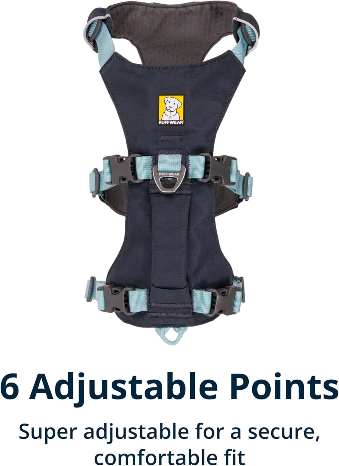 Ruffwear Flagline porté en randonnée montrant liberté de mouvement
