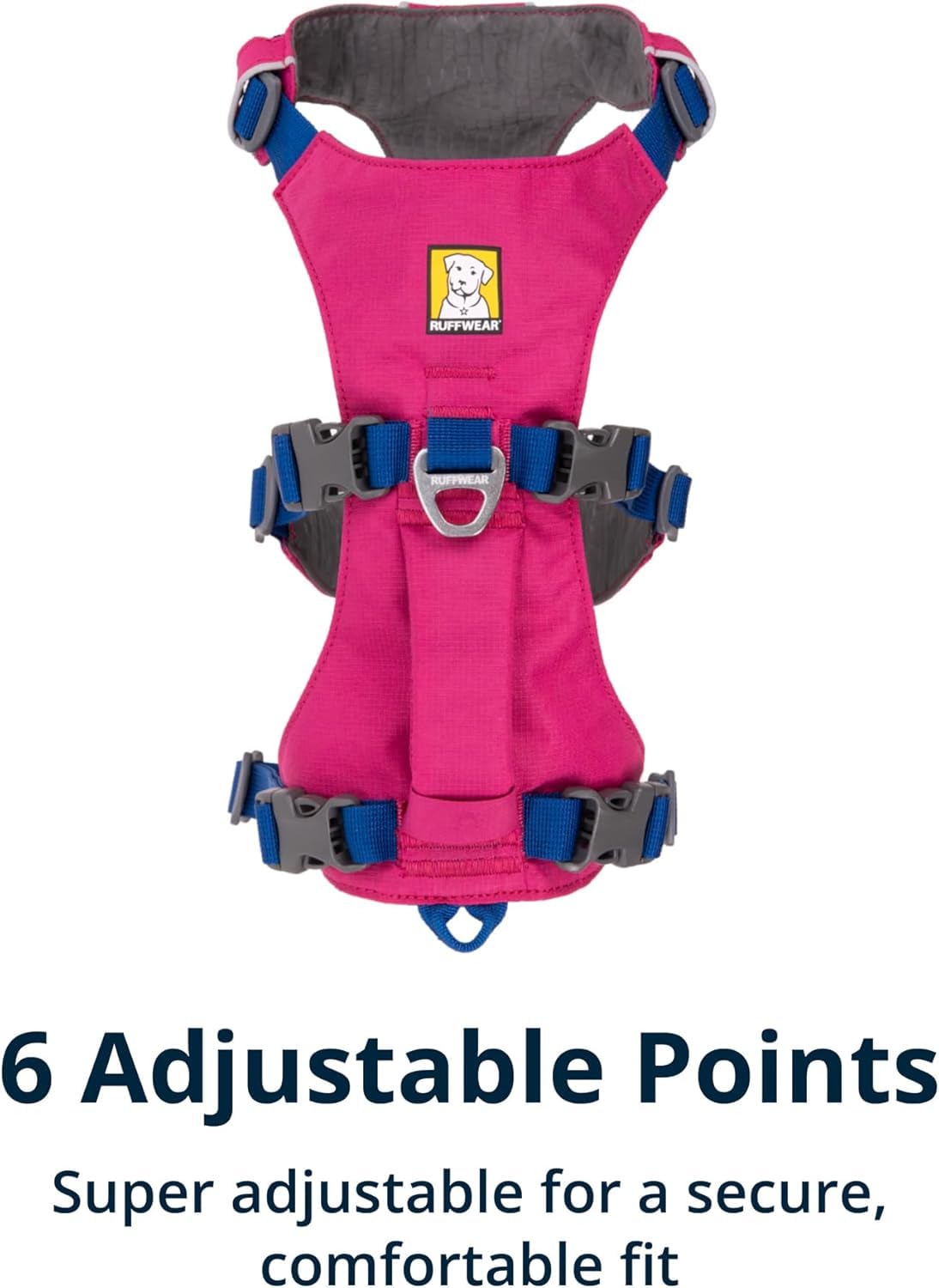 Ruffwear Flagline porté en randonnée montrant mobilité et stabilité sur sentier
