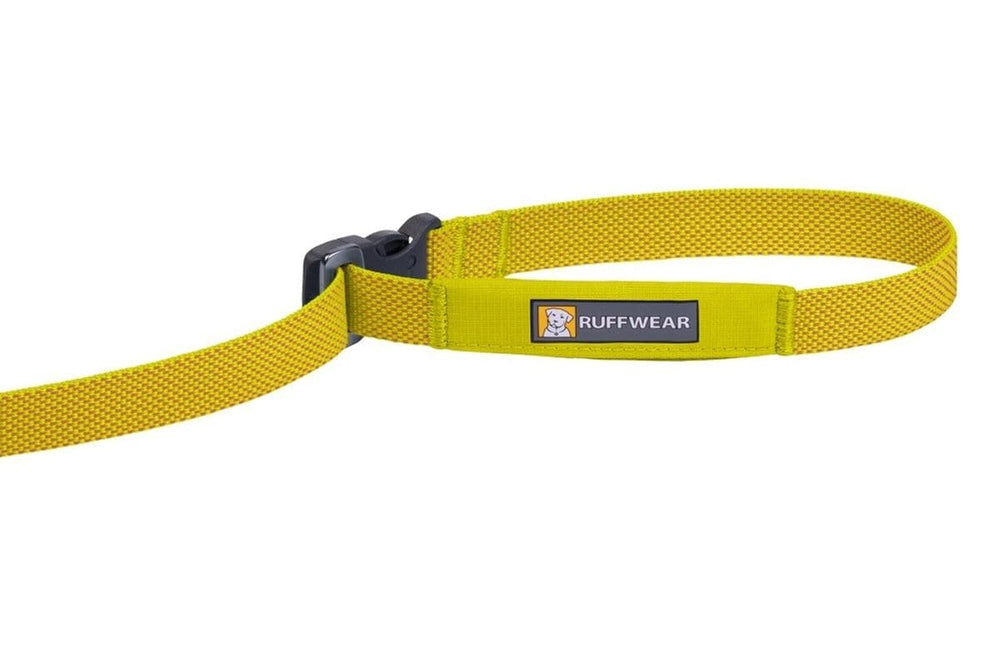 Ruffwear Flagline gros plan sur la texture de la sangle pour durabilité
