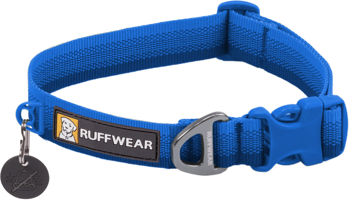 Ruffwear collier face avant Bleu Pool, ajustement sûr pour promenades