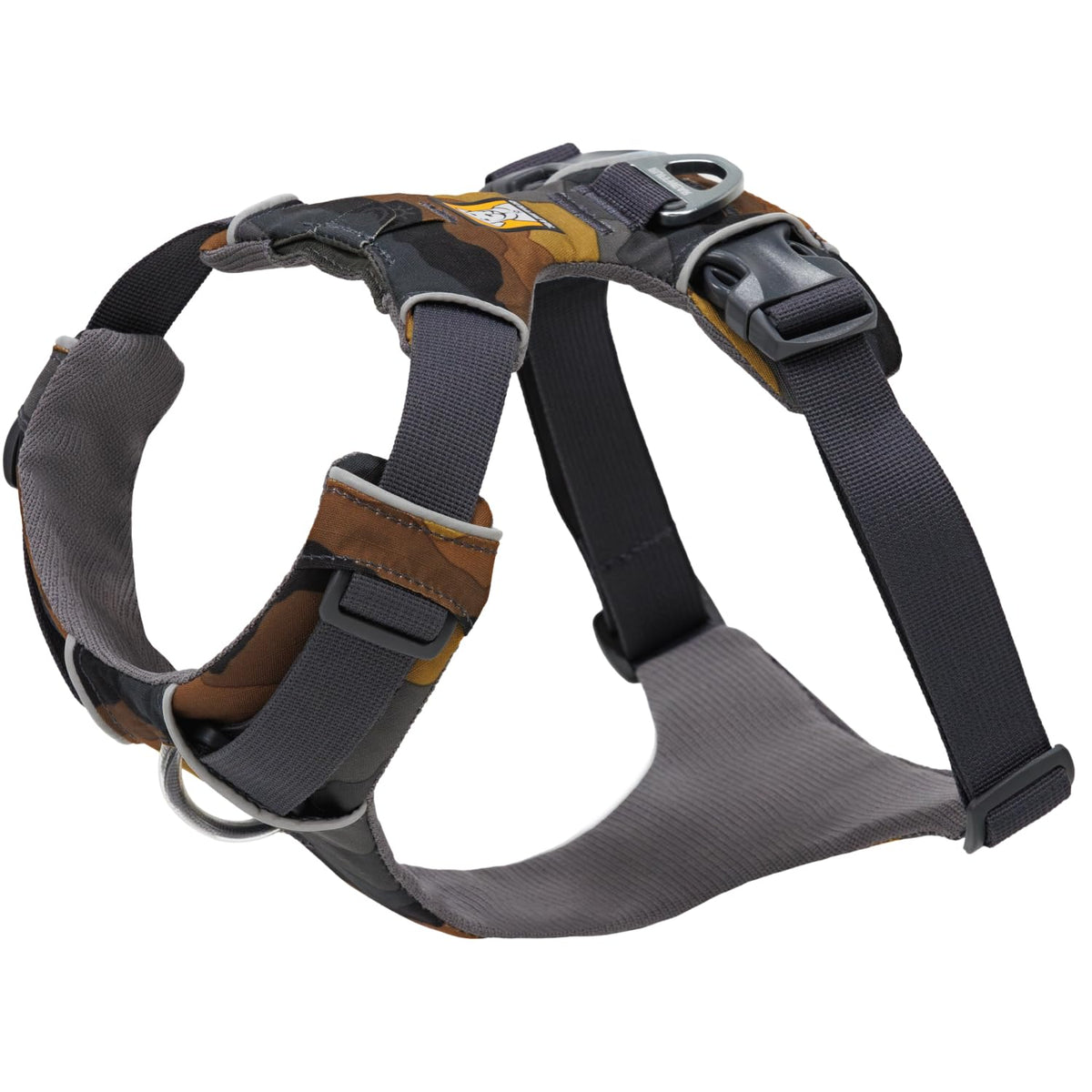 Ruffwear harnais face montrant coupe et confort pour promenades