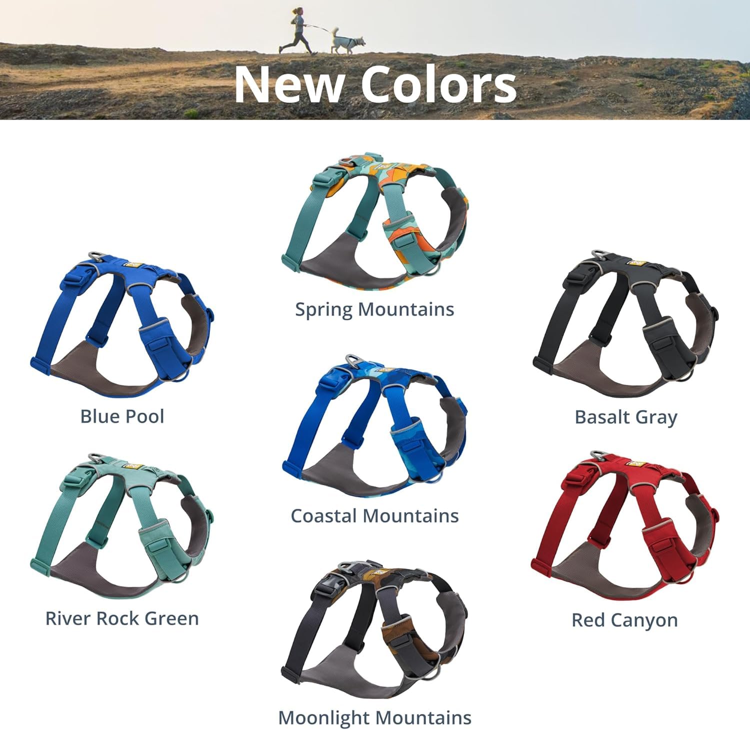Ruffwear sangles poitrine et réglages pour ajustement personnalisé fiable