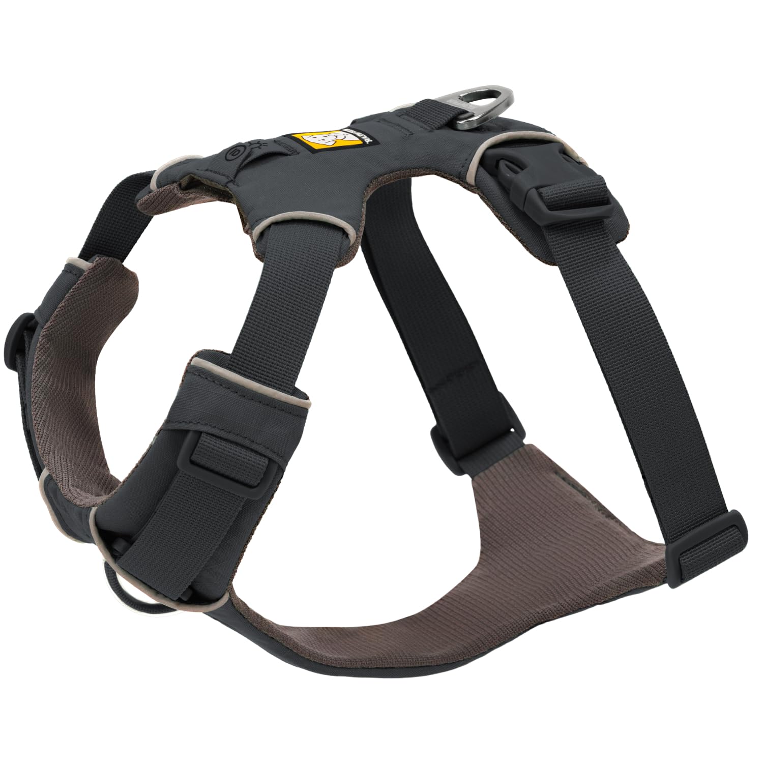 Ruffwear harnais face avant montrant coupe et confort