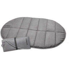 Ruffwear Highlands Pad gros plan microsuède confortable et isolant pour repos