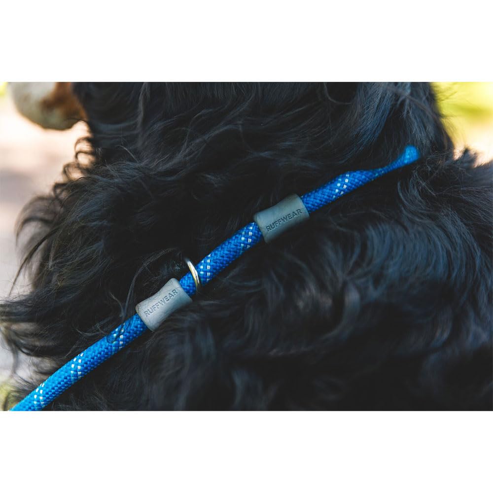 Ruffwear laisse compacte rangée dans un sac à dos pour transport facile