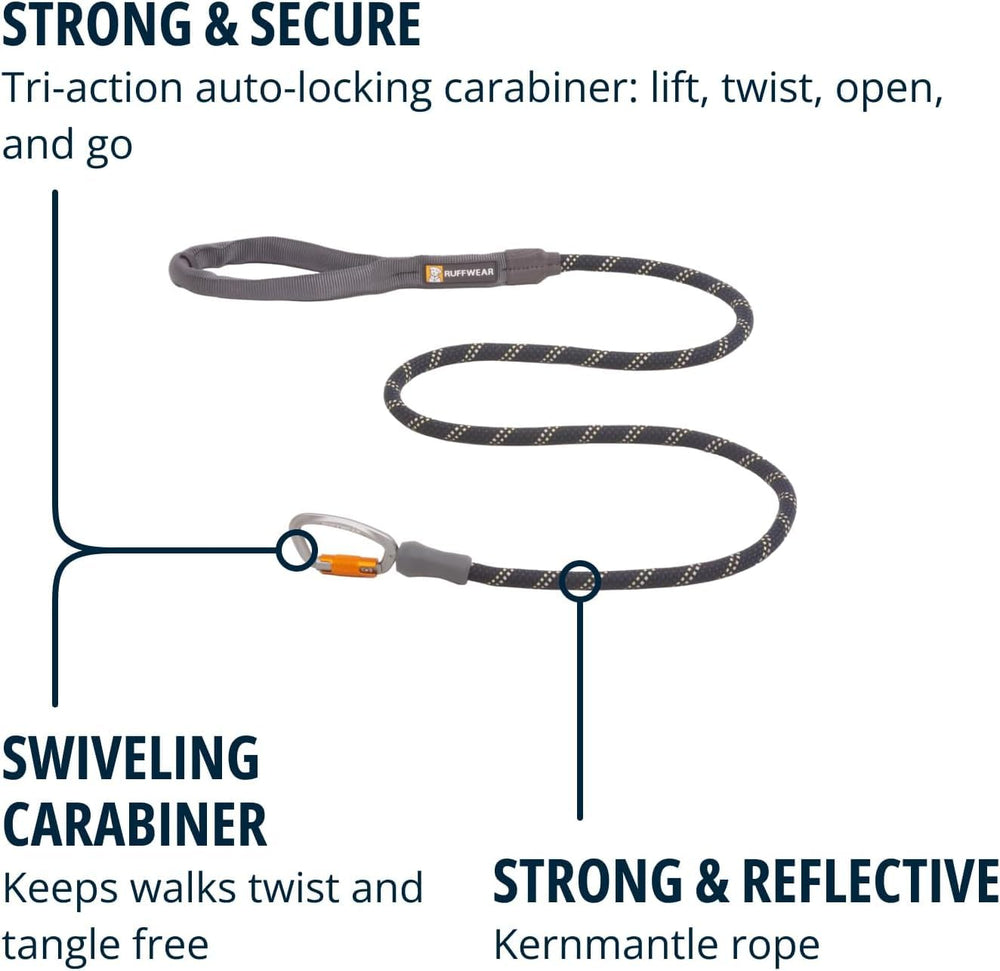 Ruffwear fibres réfléchissantes visibles la nuit pour meilleure visibilité