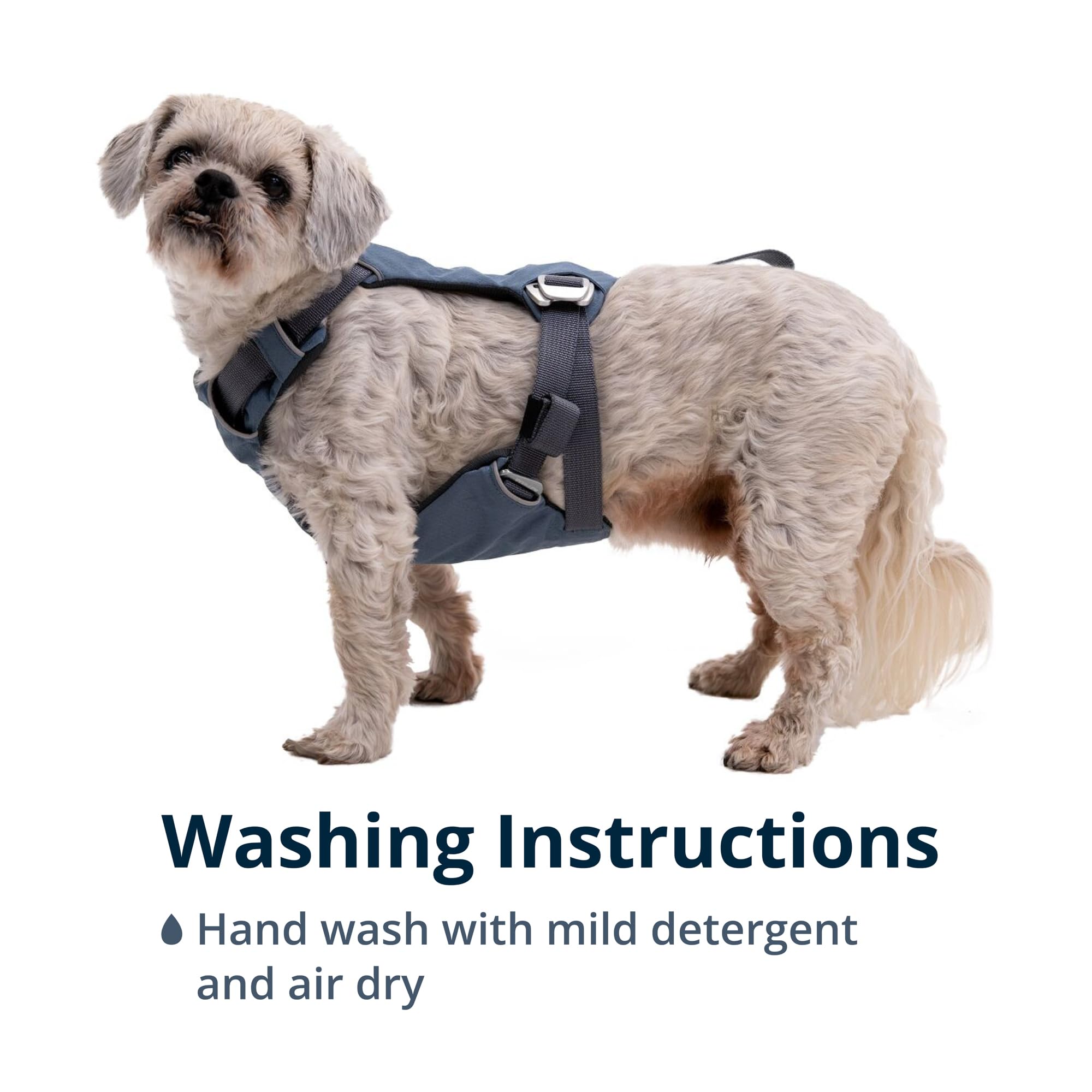 Ruffwear Load Up étiquette marque et finitions durables visibles