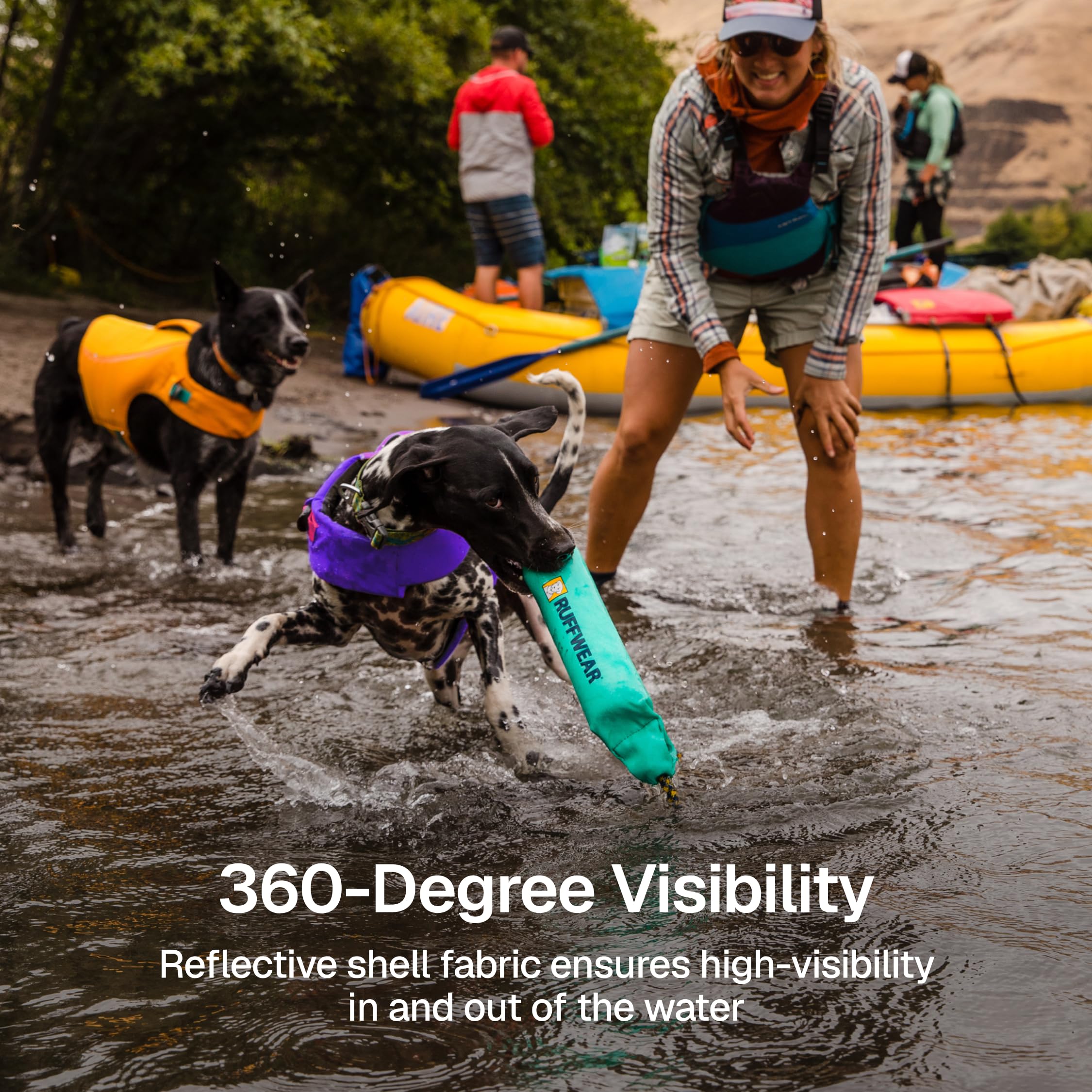 Ruffwear poignée renforcée facilitant le levage et l'assistance