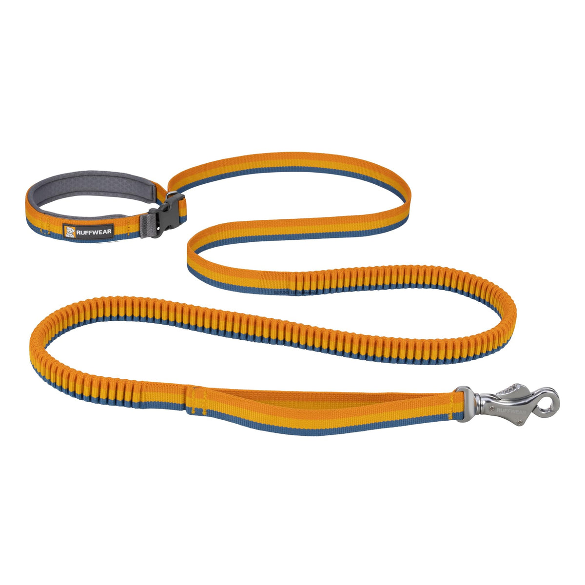 Ruffwear Roamer Bungee face avant montrant la couleur jaune Snow et polyvalence