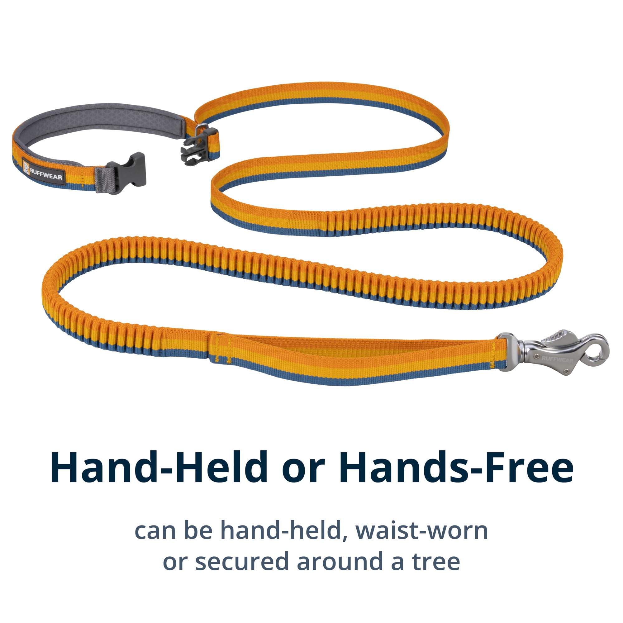 Ruffwear Roamer Bungee poignée rembourrée offrant confort pour longues marches