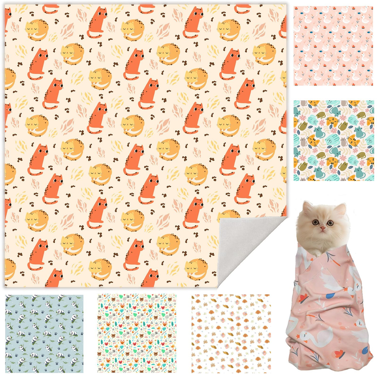 Ruiliangai emballage frontal orange X-Large montrant le produit et ses motifs