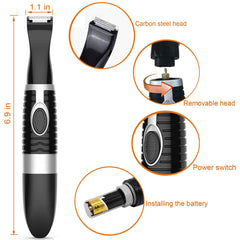 Ruri's tondeuse utilisée sur une patte pour une finition confortable