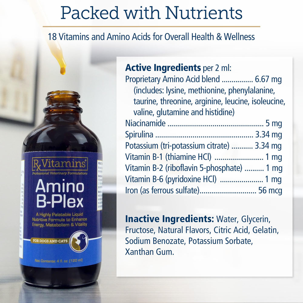 Rx Vitamins utilisé pour chiot actif augmentant appétit et énergie