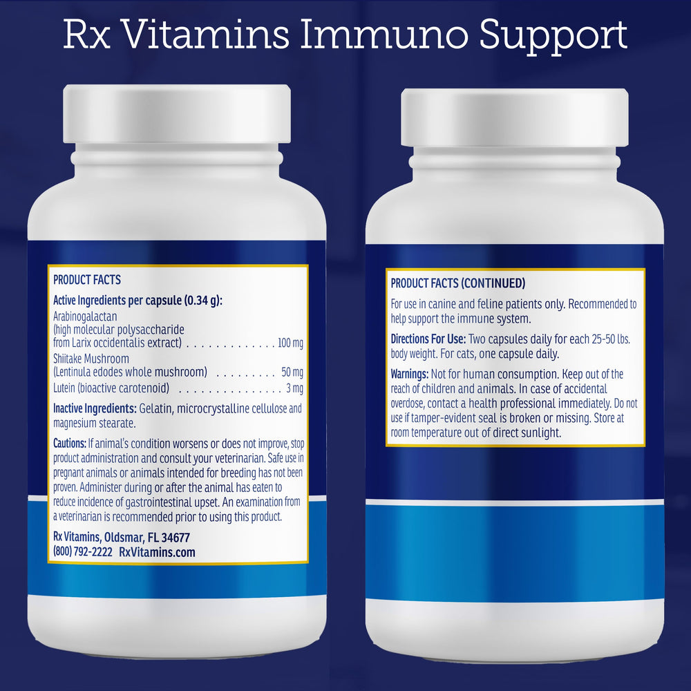 Capsule Rx Vitamins à côté d'une règle pour comparaison de taille pratique
