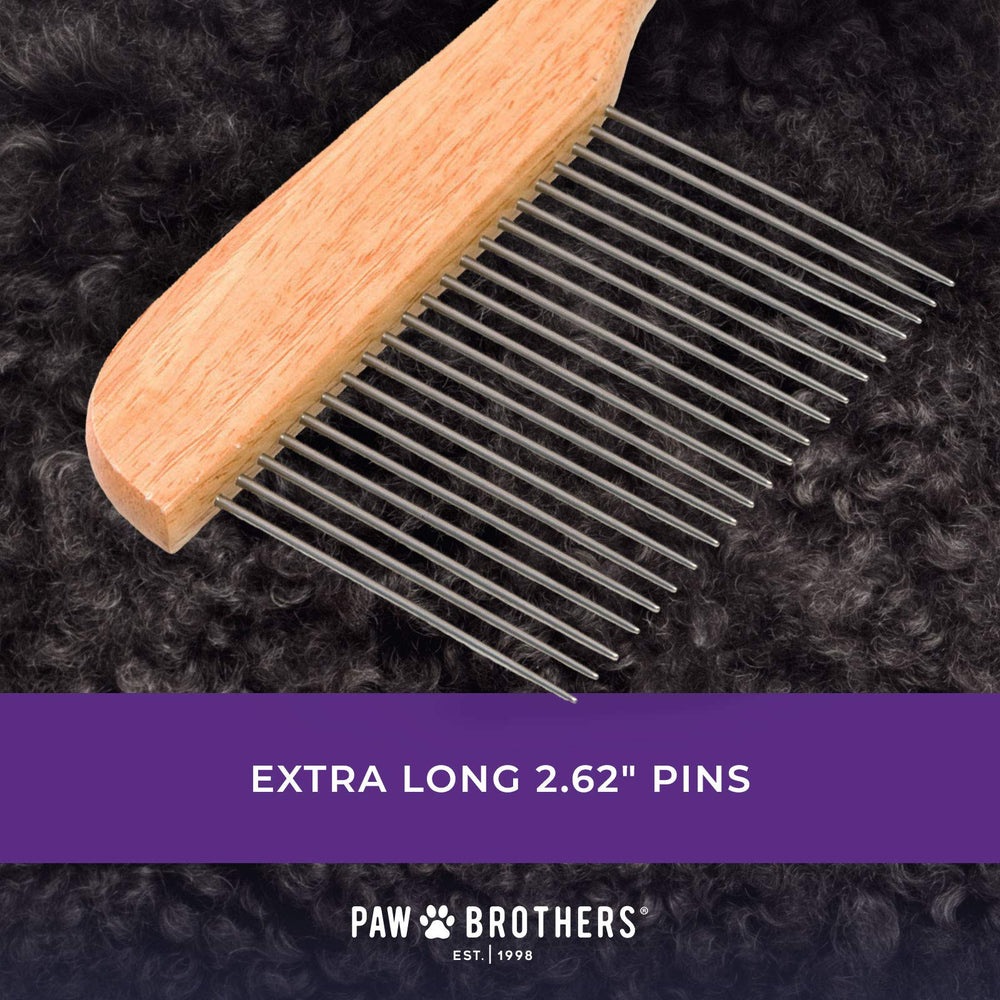 RYAN'S PET SUPPLIES manche bois ergonomique offrant confort de préhension