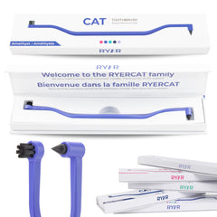 RYERCAT brosse face avant couleur améthyste pour prise confortable