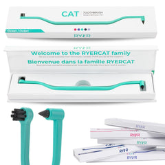 RYERCAT brosse front emballage montrant design et couleur utile
