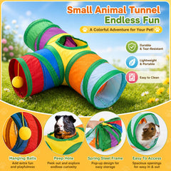 Rypet tunnel détail grelot stimulant jeu et curiosité
