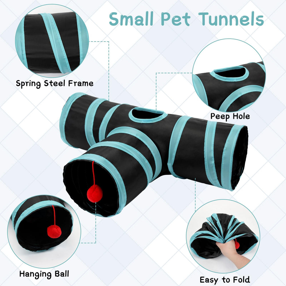 Rypet tunnel replié compact facile à ranger et à transporter