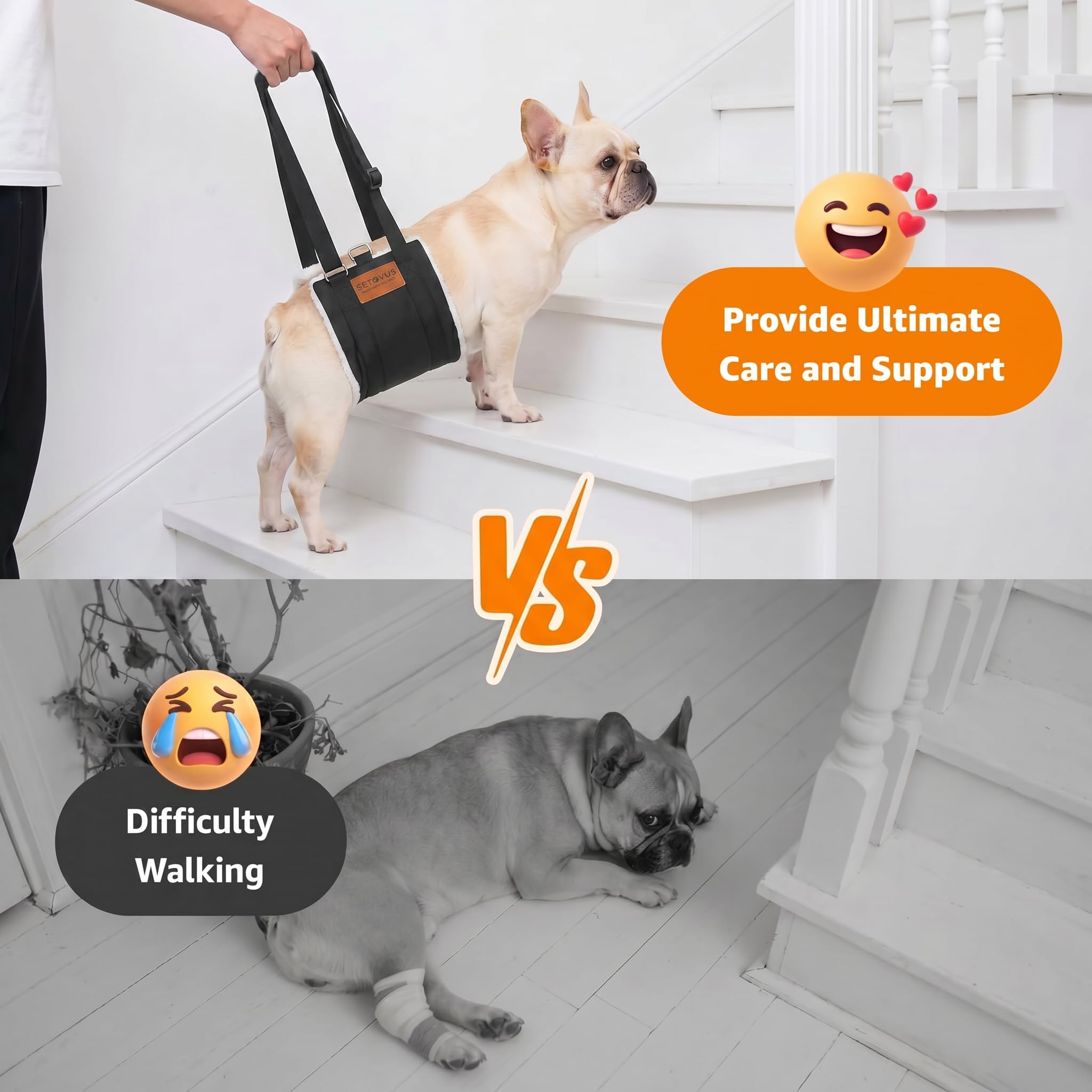 S-ETOVUS tissu oxford résistant, durabilité pour chiens lourds