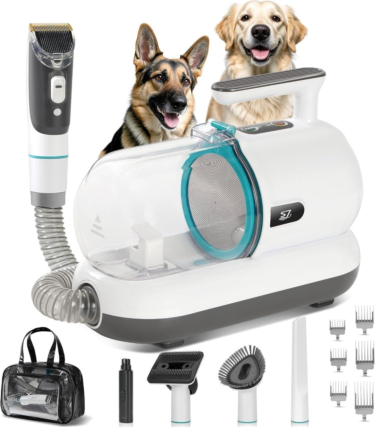 S7 vue du kit complet montrant gain de temps de toilettage