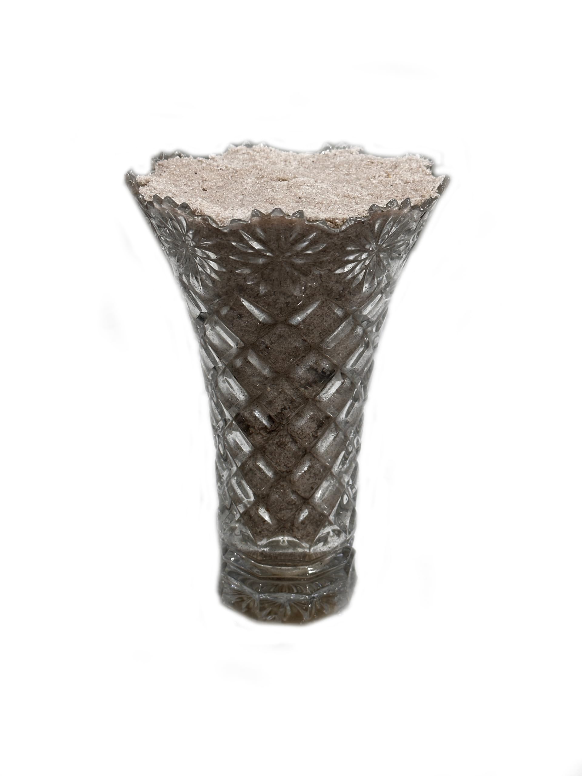 Generic sable utilisé comme fond de vase pour stabilité et esthétique