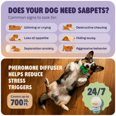SabPets jouet distributeur plein engageant le chien et réduisant l'ennui