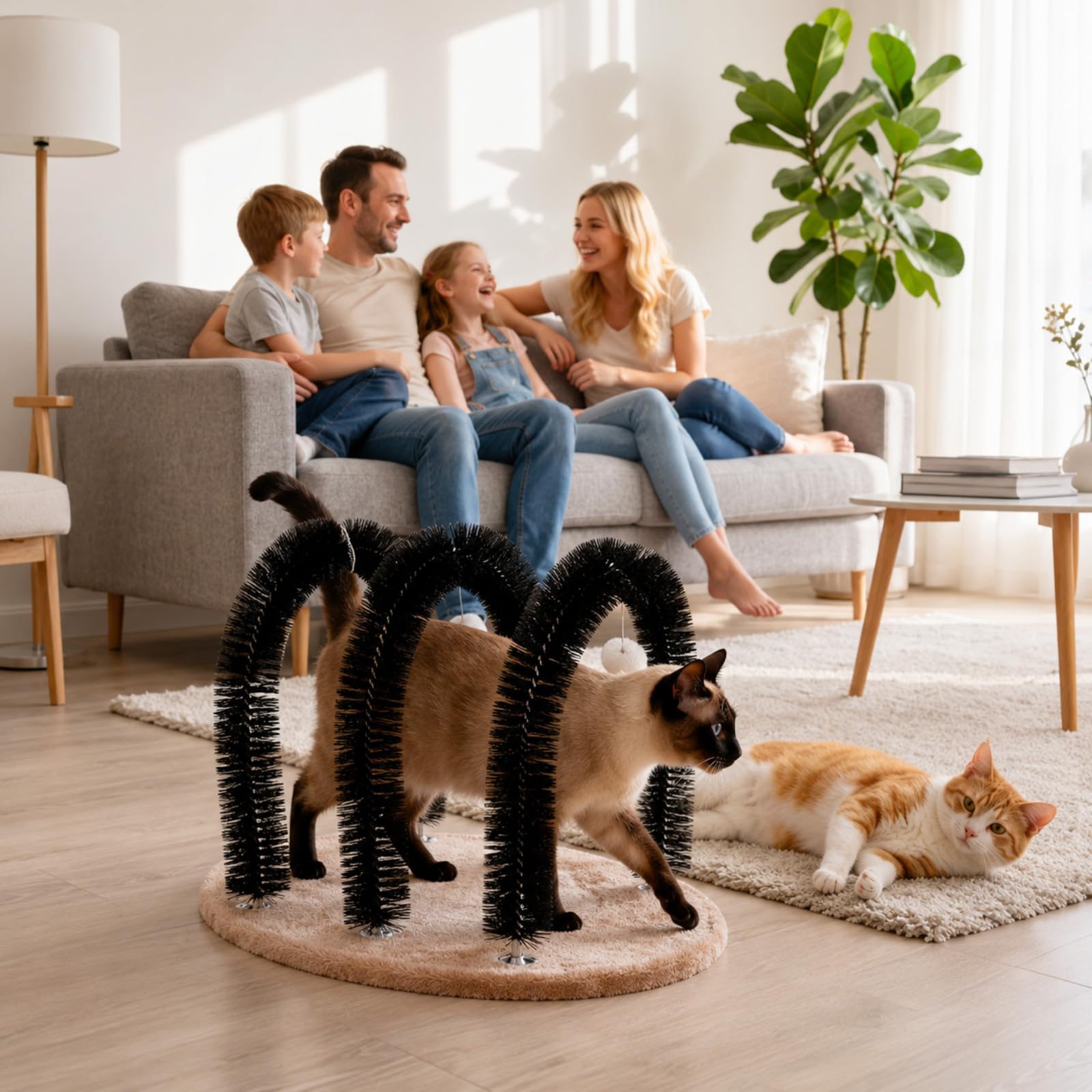 Sadnyy contenu colis présentés brosses et pompons inclus pour jeu