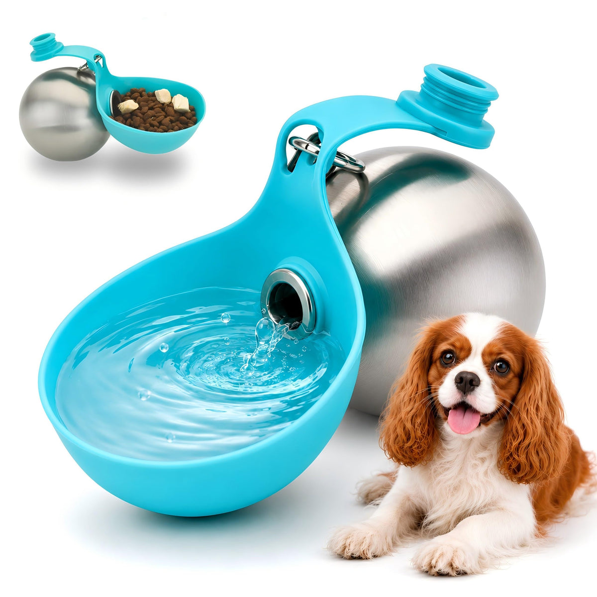 SAGREINO gourde devant montrant design compact et transport facile