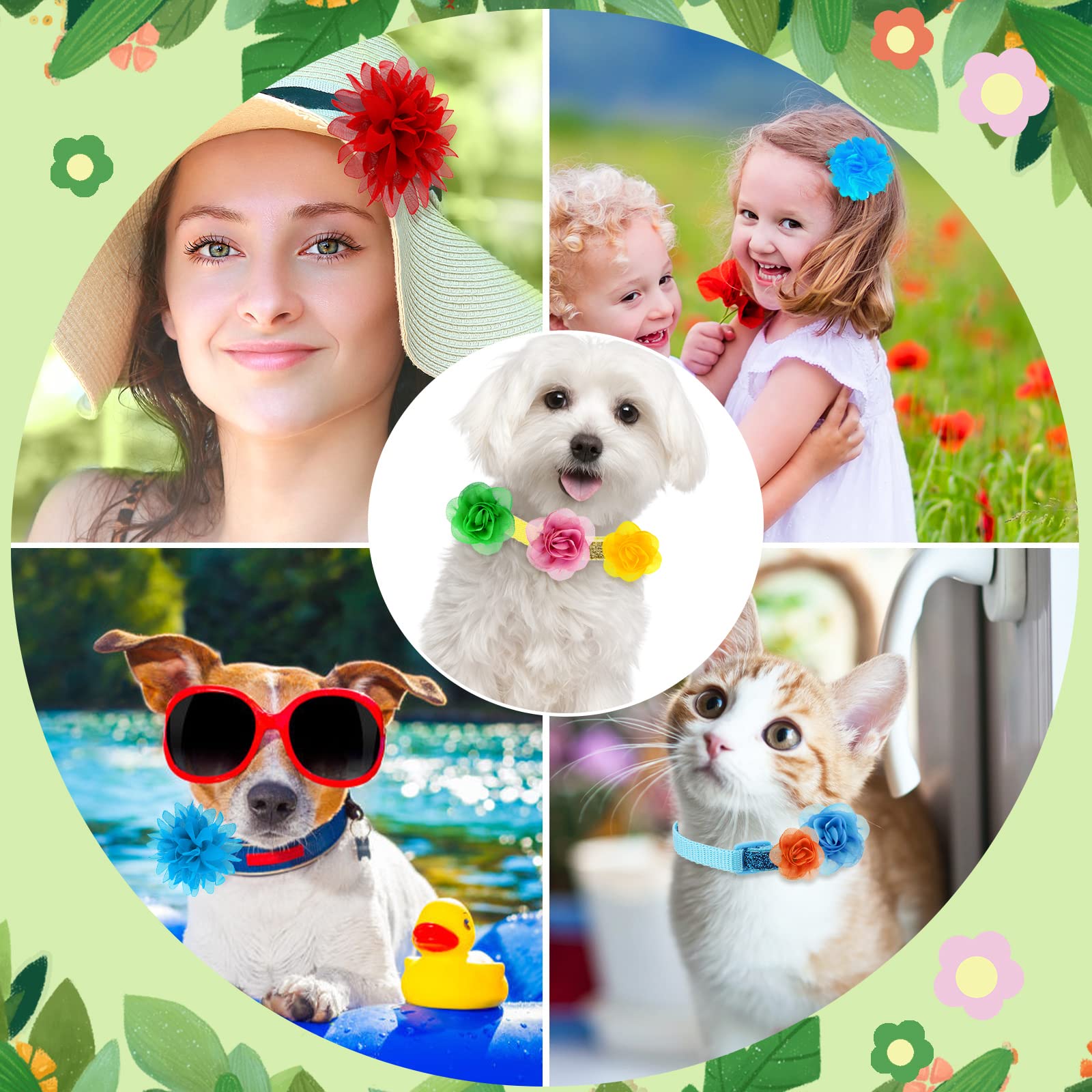 Saintrygo collier sur chat en situation mettant en valeur l'aspect festif