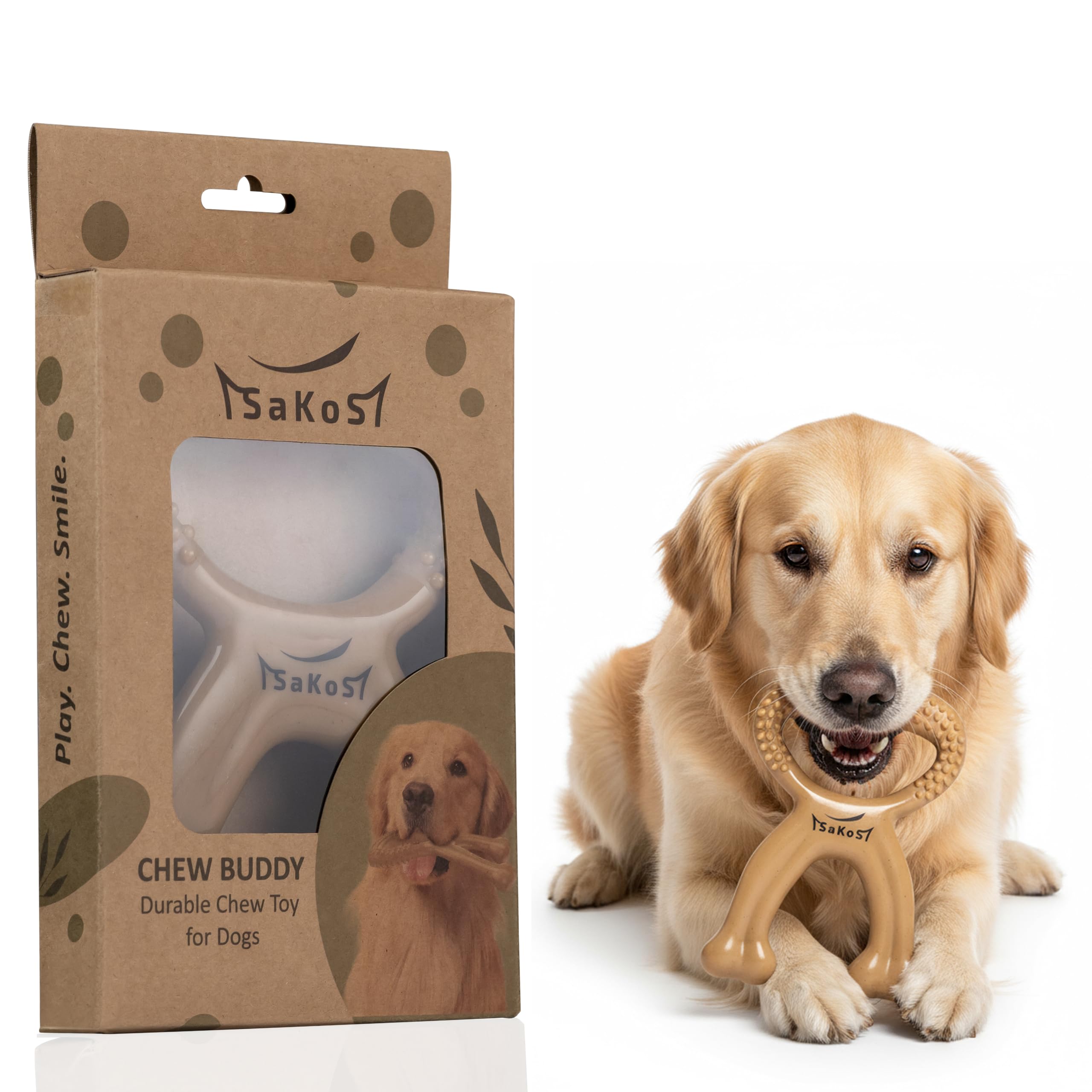 SAKOS Chew Buddy tenu en main montrant l'échelle et la robustesse