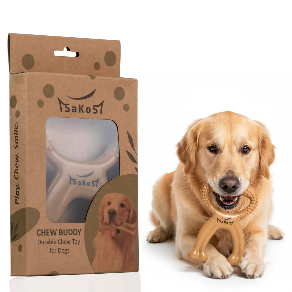 SAKOS Chew Buddy tenu en main montrant l'échelle et la robustesse