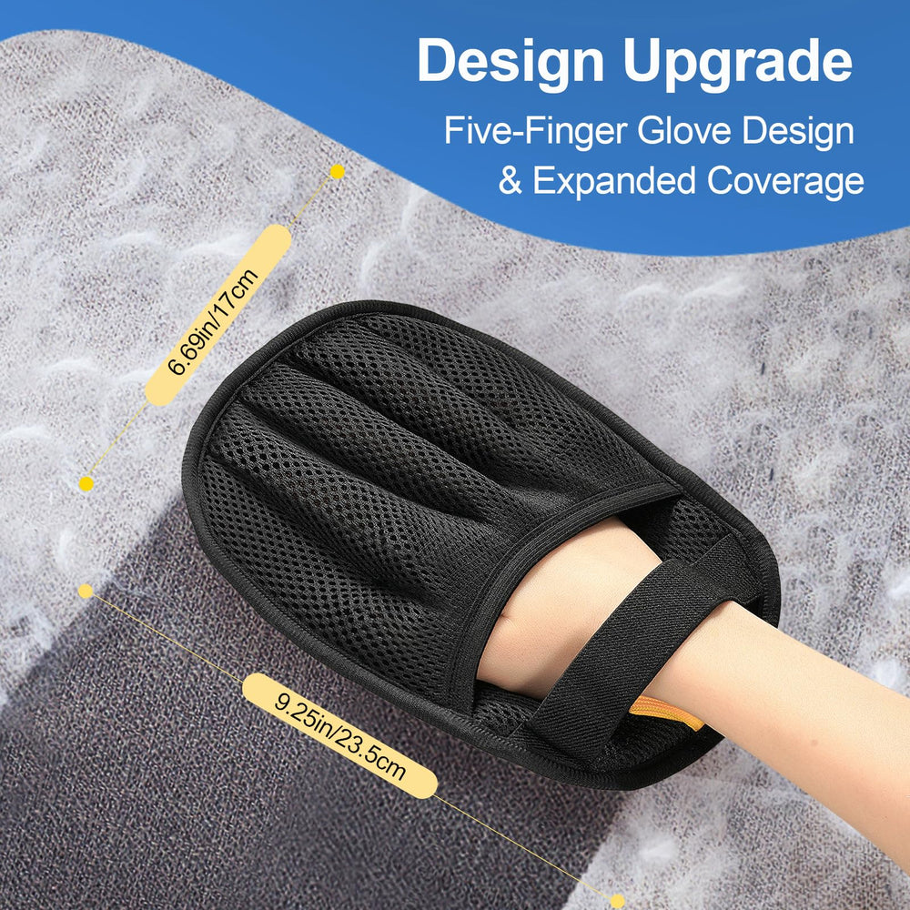 Gros plan texture des gants Salhap montrant matière douce et efficace