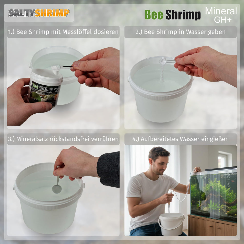 SALTYSHRIMP pot 110g comparé à une main montrant portabilité et rendement