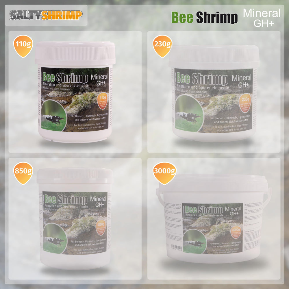 SALTYSHRIMP étiquette lisible ingrédients et instructions pour un usage précis