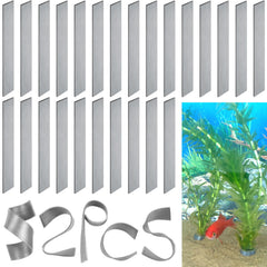 SANJHFF vue avant du paquet de 52 attaches pour plantes, solution organisée